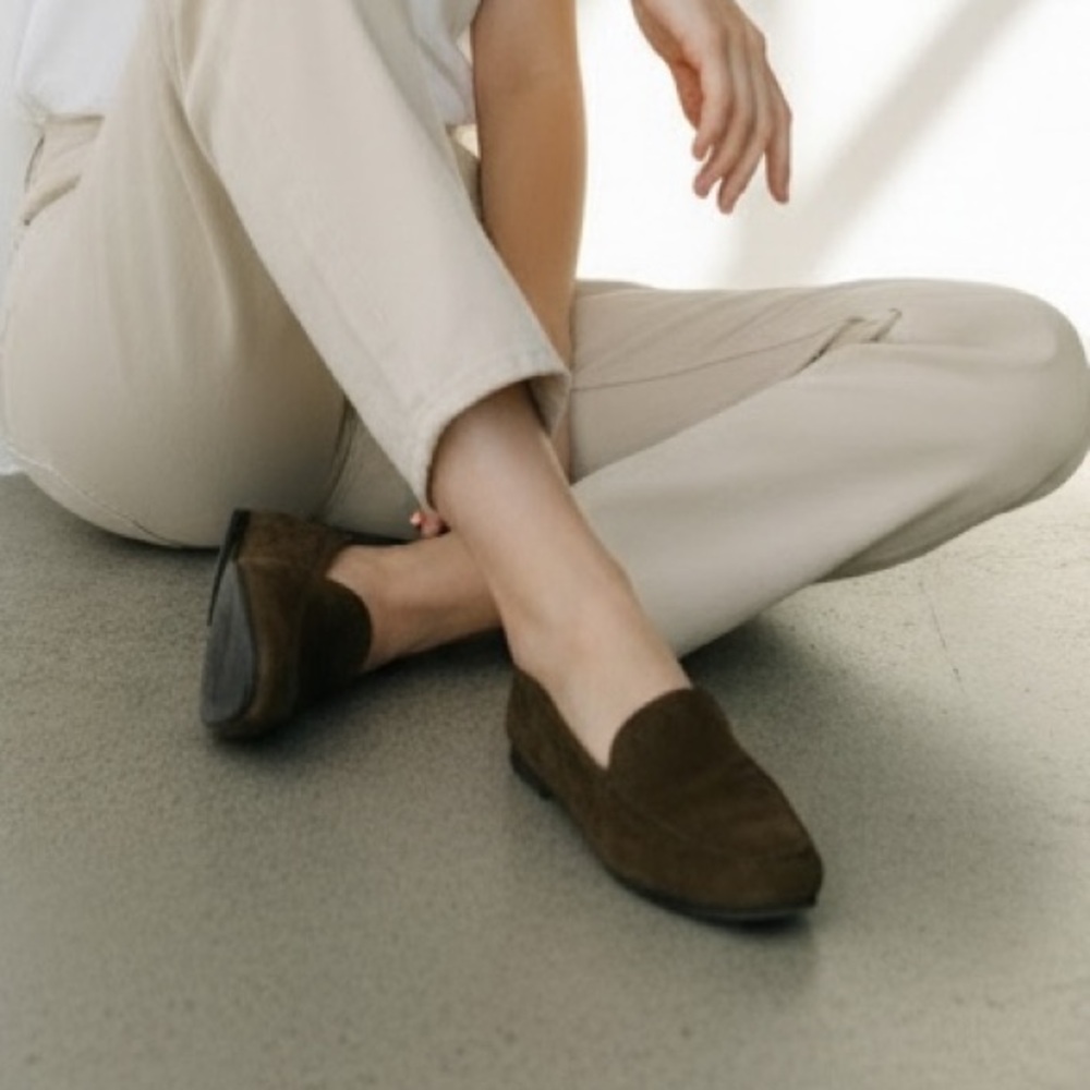 J Crew women’s Suede Loafers